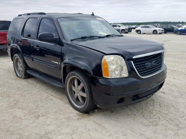 1GKFC13C37R257175 - 2007 GMC YUKON BLACK photo 1