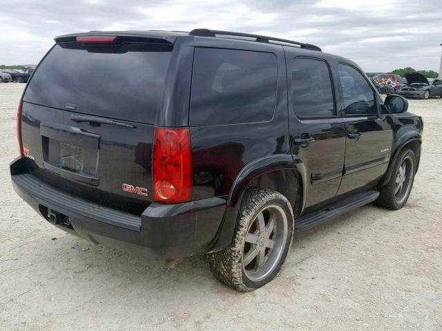 1GKFC13C37R257175 - 2007 GMC YUKON BLACK photo 4