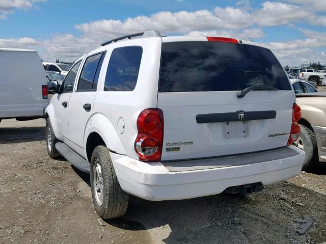 1D8HB38P39F712868 - 2009 DODGE DURANGO SE WHITE photo 3