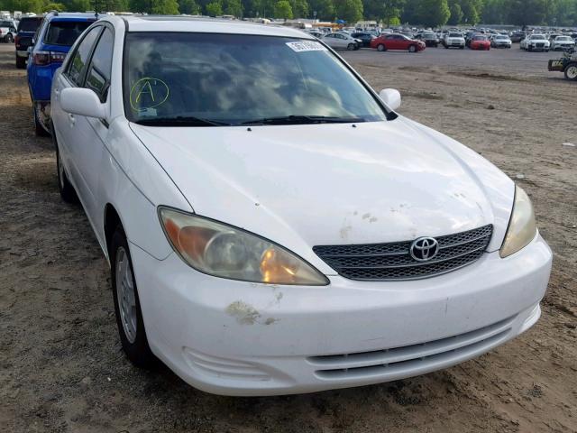 4T1BF32K42U020668 - 2002 TOYOTA CAMRY LE WHITE photo 1