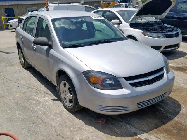 1G1AK52F357501937 - 2005 CHEVROLET COBALT SILVER photo 1