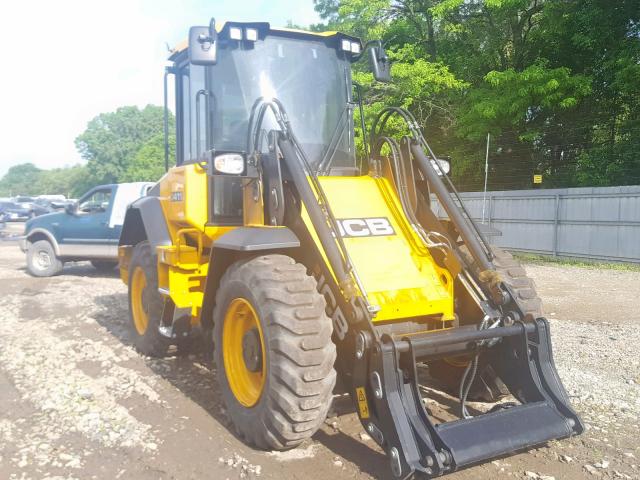 JCB4A1A4HJ2420156 - 2019 JCB LOADER YELLOW photo 1