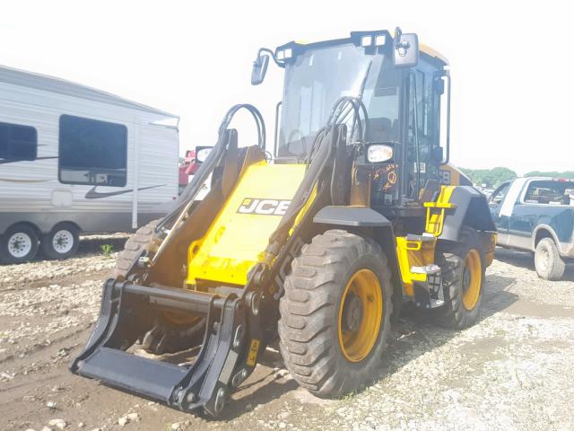 JCB4A1A4HJ2420156 - 2019 JCB LOADER YELLOW photo 2