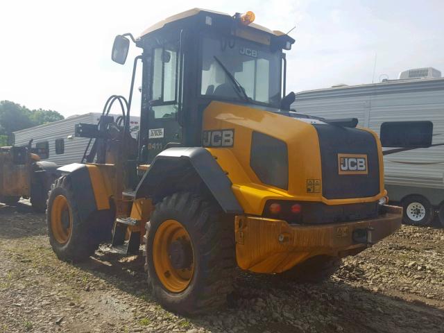 JCB4A1A4HJ2420156 - 2019 JCB LOADER YELLOW photo 3