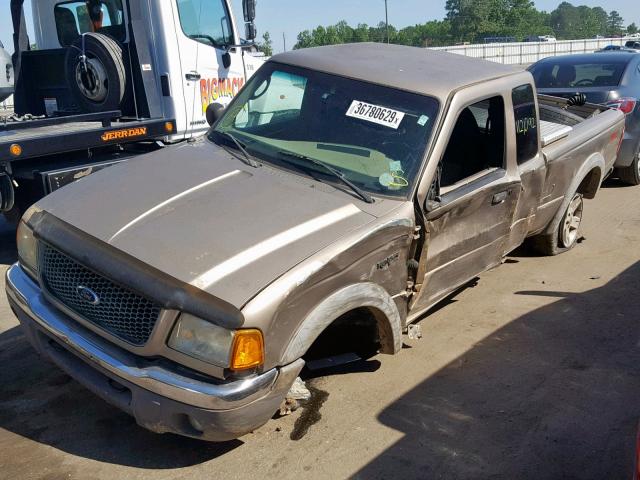 1FTZR45E73TA35016 - 2003 FORD RANGER SUP GOLD photo 2