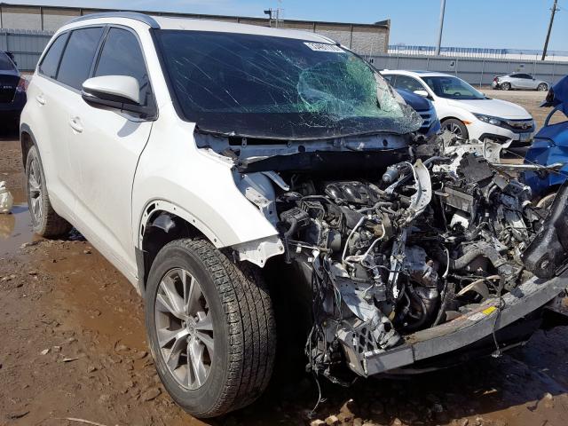 5TDKKRFH8ES026306 - 2014 TOYOTA HIGHLANDER XLE  photo 1