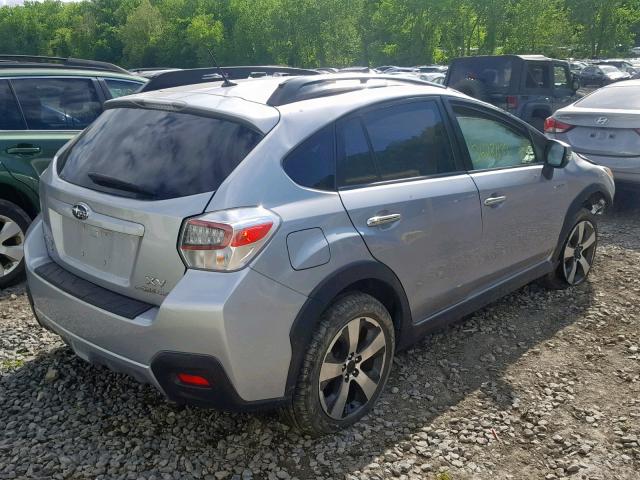 JF2GPBCC1EH271008 - 2014 SUBARU XV CROSSTR GRAY photo 4