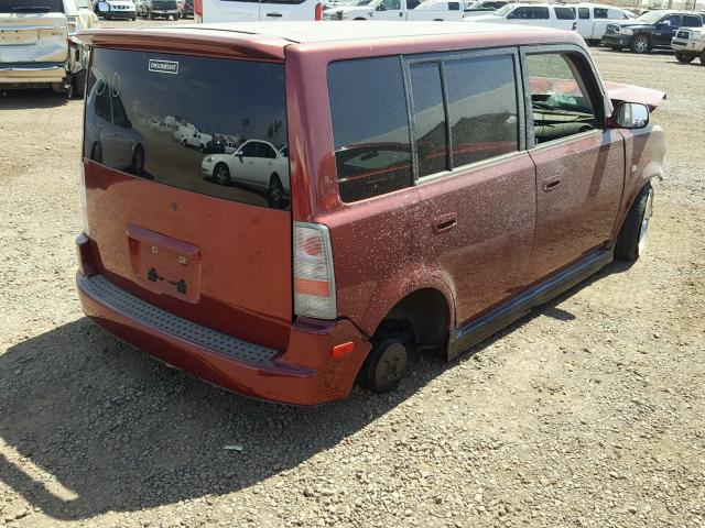 JTLKT334464107154 - 2006 TOYOTA SCION XB 栗色 照片 4