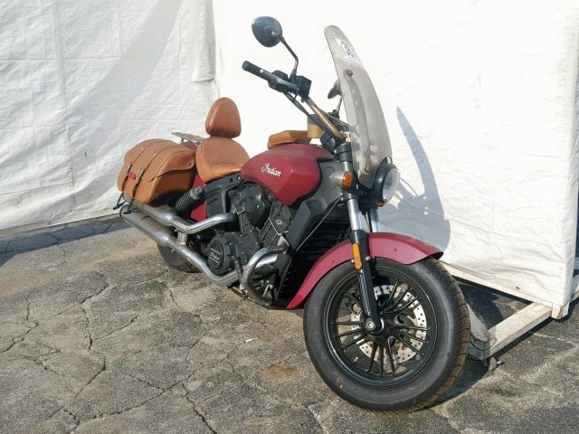 56KMSB11XG3115822 - 2016 INDIAN MOTORCYCLE CO. SCOUT SIXT MAROON photo 1