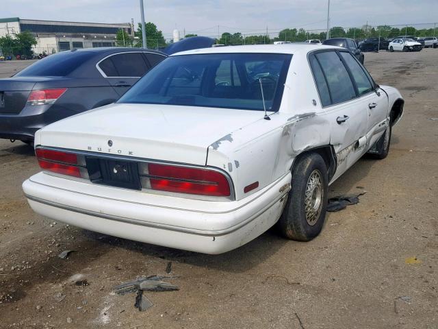 1G4CW52K0TH601143 - 1996 BUICK PARK AVENU WHITE photo 4