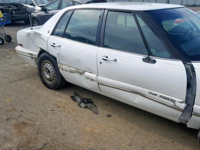 1G4CW52K0TH601143 - 1996 BUICK PARK AVENU WHITE photo 9