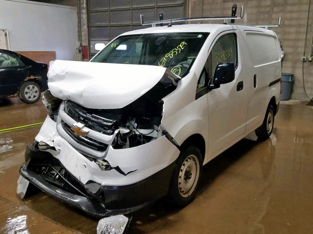 3N63M0YN2HK714134 - 2017 CHEVROLET CITY EXPRE WHITE photo 2