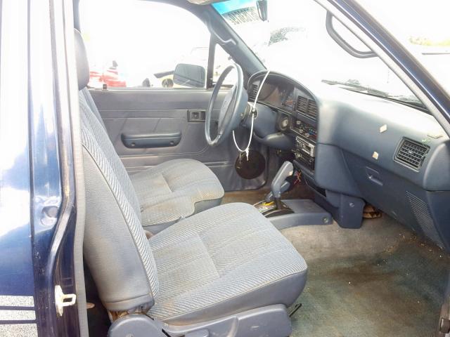 4TAVN13D4PZ114290 - 1993 TOYOTA PICKUP 1/2 BLUE photo 5