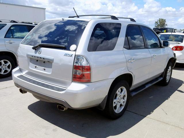 2HNYD18864H544487 - 2004 ACURA MDX TOURIN SILVER photo 4