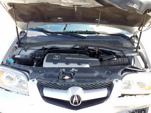 2HNYD18864H544487 - 2004 ACURA MDX TOURIN SILVER photo 7