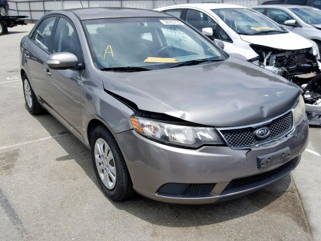 KNAFU4A20A5309863 - 2010 KIA FORTE EX GRAY photo 1