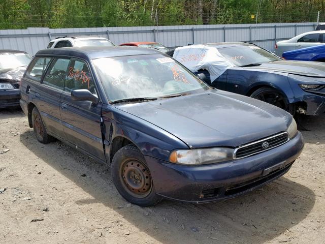 4S3BK4353T6932826 - 1996 SUBARU LEGACY L BLUE photo 1