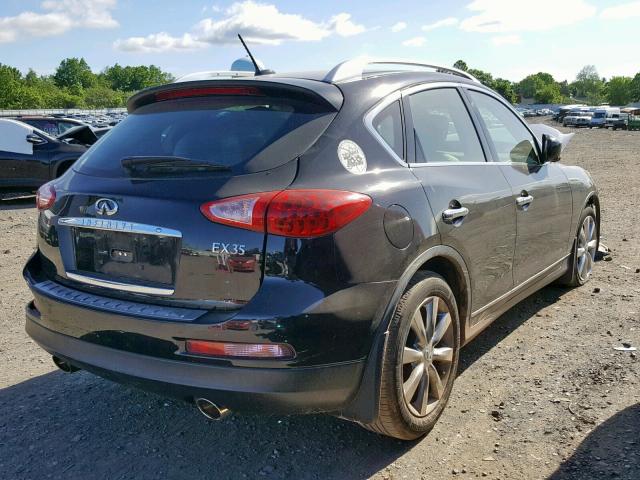 JN1AJ0HR3CM451914 - 2012 INFINITI EX35 BASE BLACK photo 4