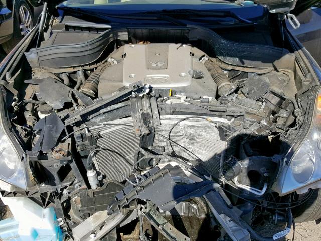JN1AJ0HR3CM451914 - 2012 INFINITI EX35 BASE BLACK photo 7