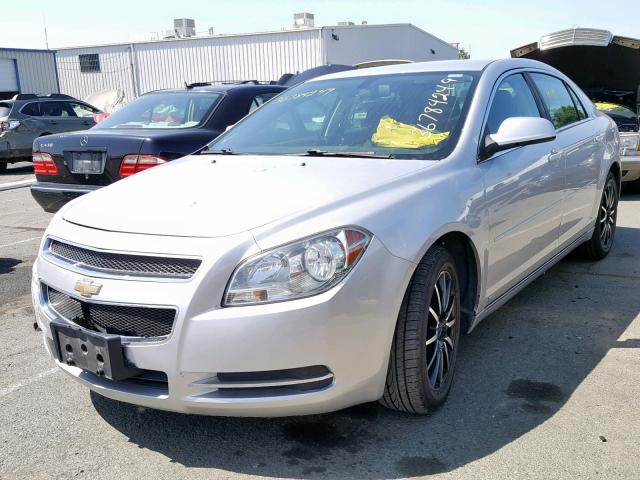 1G1ZH57B29F164809 - 2009 CHEVROLET MALIBU 1LT 银色 照片 2
