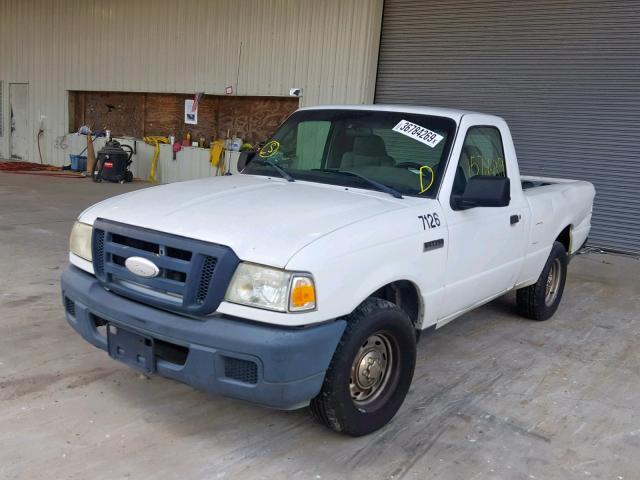 1FTYR10D36PA48965 - 2006 FORD RANGER WHITE photo 2