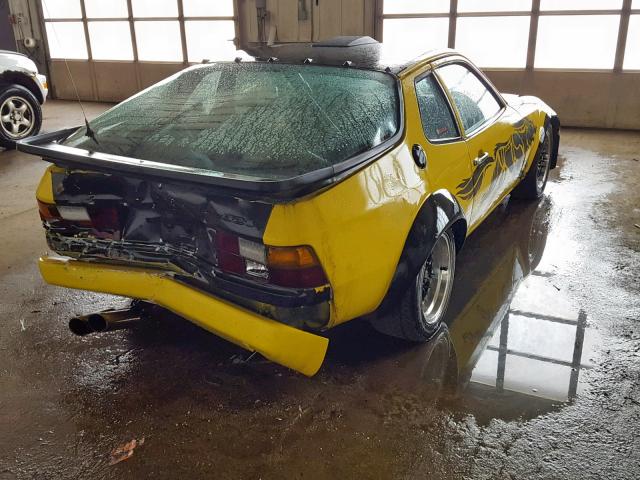 9247202657 - 1977 PORSCHE 924 YELLOW photo 4