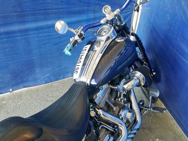 1HD1PT9117Y951024 - 2007 HARLEY-DAVIDSON FXSTDSE BLUE photo 5