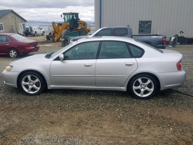 4S3BL676X66219647 - 2006 SUBARU LEGACY GT SILVER photo 9