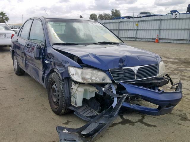 JA3AJ26E72U036715 - 2002 MITSUBISHI LANCER ES BLUE photo 1