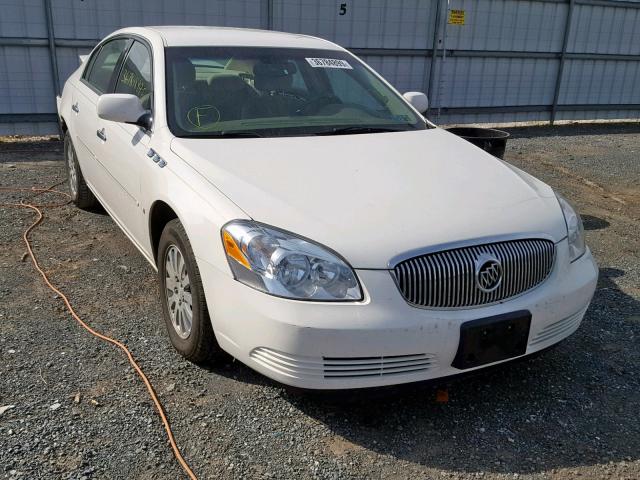 1G4HP57286U145254 - 2006 BUICK LUCERNE CX WHITE photo 1