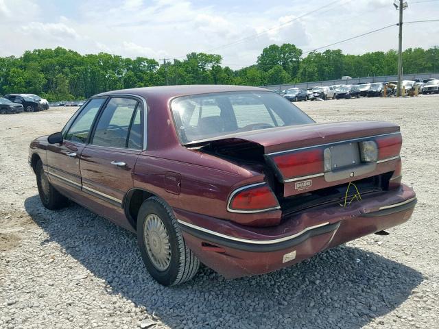 1G4HP52K3VH499701 - 1997 BUICK LESABRE CU BURGUNDY photo 3