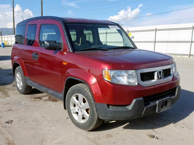 5J6YH2H73BL005424 - 2011 HONDA ELEMENT EX MAROON photo 1