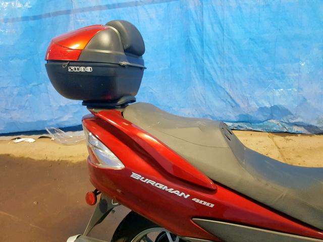 JS1CK44A082103365 - 2008 SUZUKI BURGEMAN RED photo 6