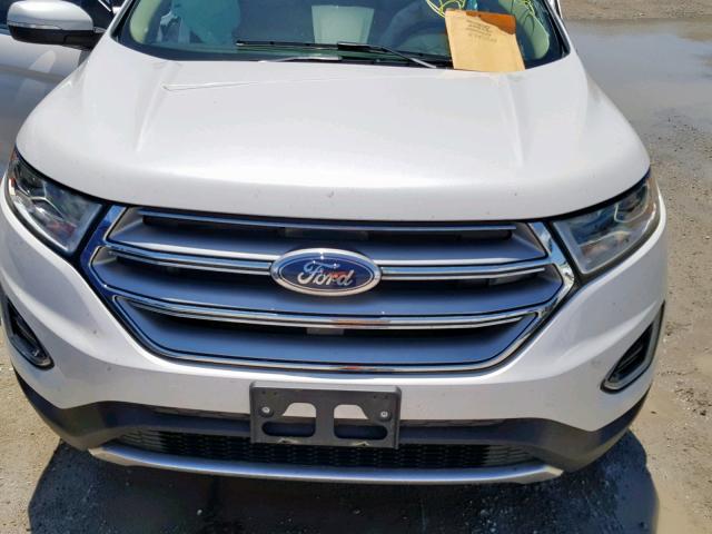 2FMPK3J9XHBB69097 - 2017 FORD EDGE SEL WHITE photo 7