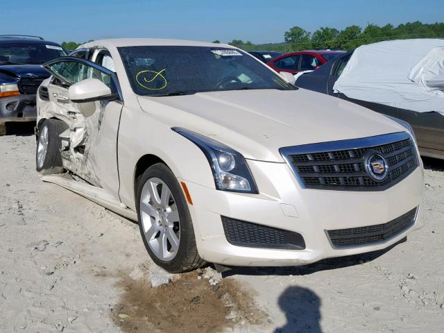 1G6AA5RA2D0160982 - 2013 CADILLAC ATS WHITE photo 1