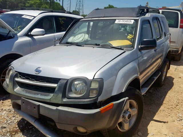 5N1ED28Y33C666476 - 2003 NISSAN XTERRA XE SILVER photo 2