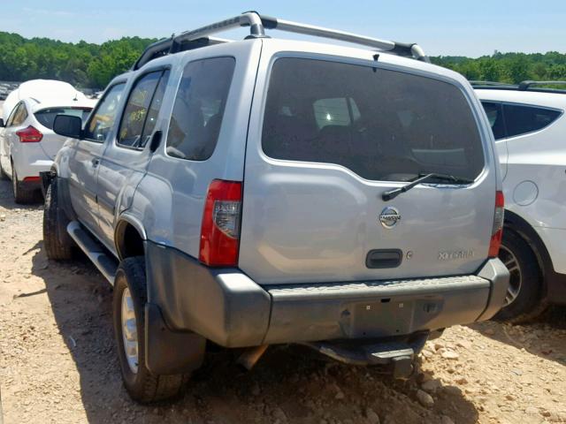 5N1ED28Y33C666476 - 2003 NISSAN XTERRA XE SILVER photo 3