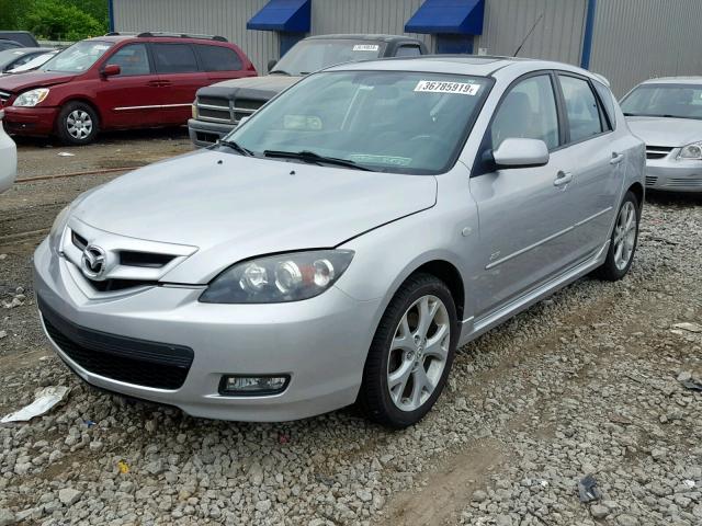 JM1BK343471745735 - 2007 MAZDA 3 HATCHBAC SILVER photo 2