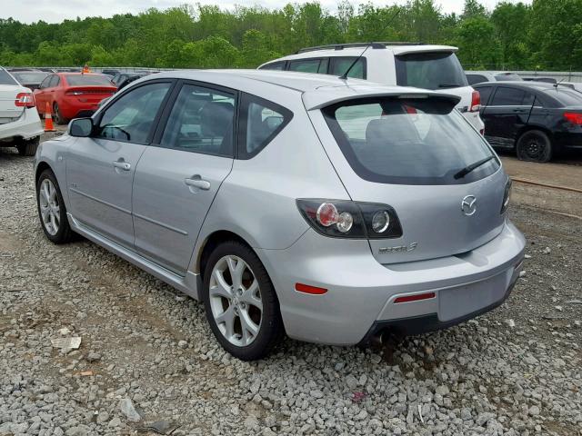 JM1BK343471745735 - 2007 MAZDA 3 HATCHBAC SILVER photo 3