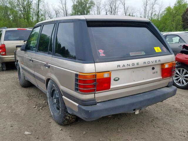 SALPV1241VA356389 - 1997 LAND ROVER RANGE ROVE GOLD photo 3