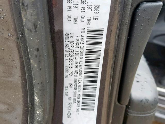 1C4RJFBG2KC637815 - 2019 JEEP GRAND CHER GRAY photo 10