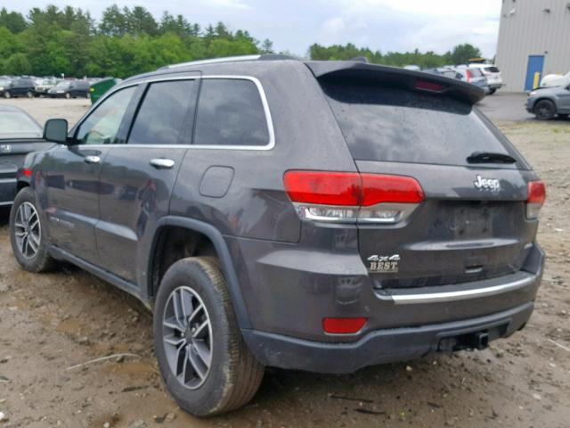 1C4RJFBG2KC637815 - 2019 JEEP GRAND CHER GRAY photo 3