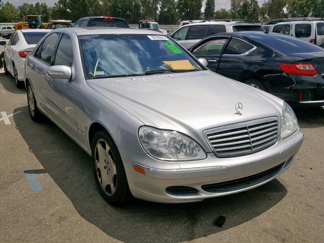 WDBNG76J93A352890 - 2003 MERCEDES-BENZ S 600 SILVER photo 1