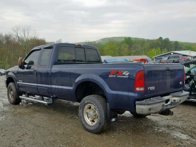 1FTSX31P24EB91852 - 2004 FORD F350 SRW S BLUE photo 3