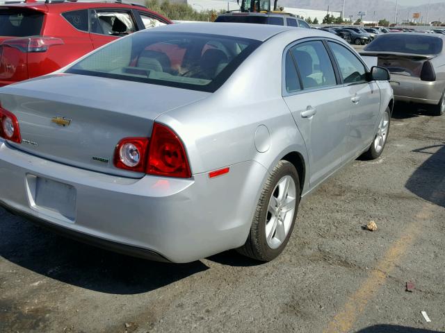 1G1ZA5EU7BF345211 - 2011 CHEVROLET MALIBU LS 银色 照片 4