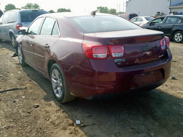 1G11C5SL5FF320719 - 2015 CHEVROLET MALIBU 1LT MAROON photo 3