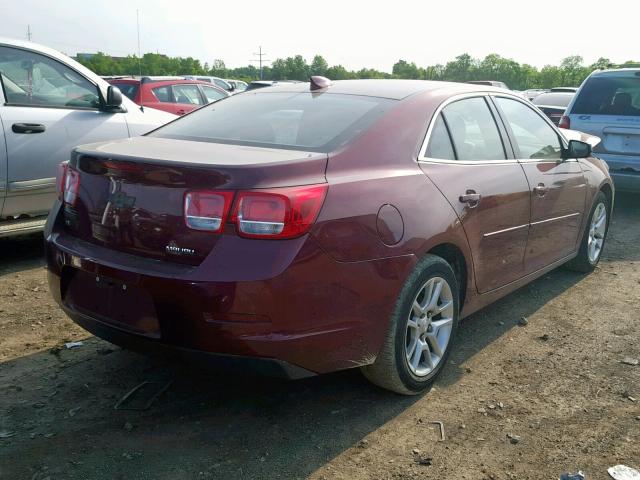 1G11C5SL5FF320719 - 2015 CHEVROLET MALIBU 1LT MAROON photo 4