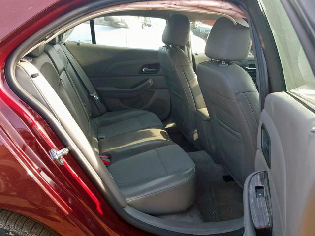 1G11C5SL5FF320719 - 2015 CHEVROLET MALIBU 1LT MAROON photo 6