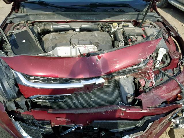 1G11C5SL5FF320719 - 2015 CHEVROLET MALIBU 1LT MAROON photo 7