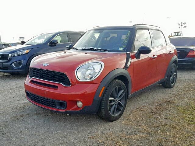 WMWZC3C55DWM28380 - 2013 MINI COOPER S C RED photo 2